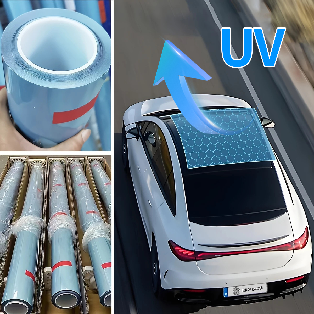 Window Insulation Film - TPU PPF Car Sunroof Protection Film