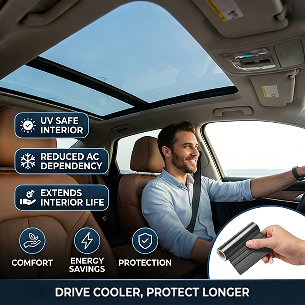 Window Insulation Film - TPH Car Sunroof Ice Film Heat