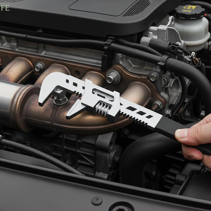 Pipe Wrench Adjustable - [F] 1pc F-type Right Angle Wrench