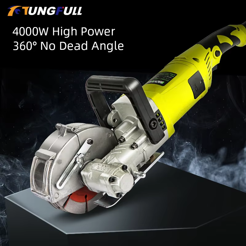 Home Improvement Usa - 220V Electric Wall Chaser Groove Cutting