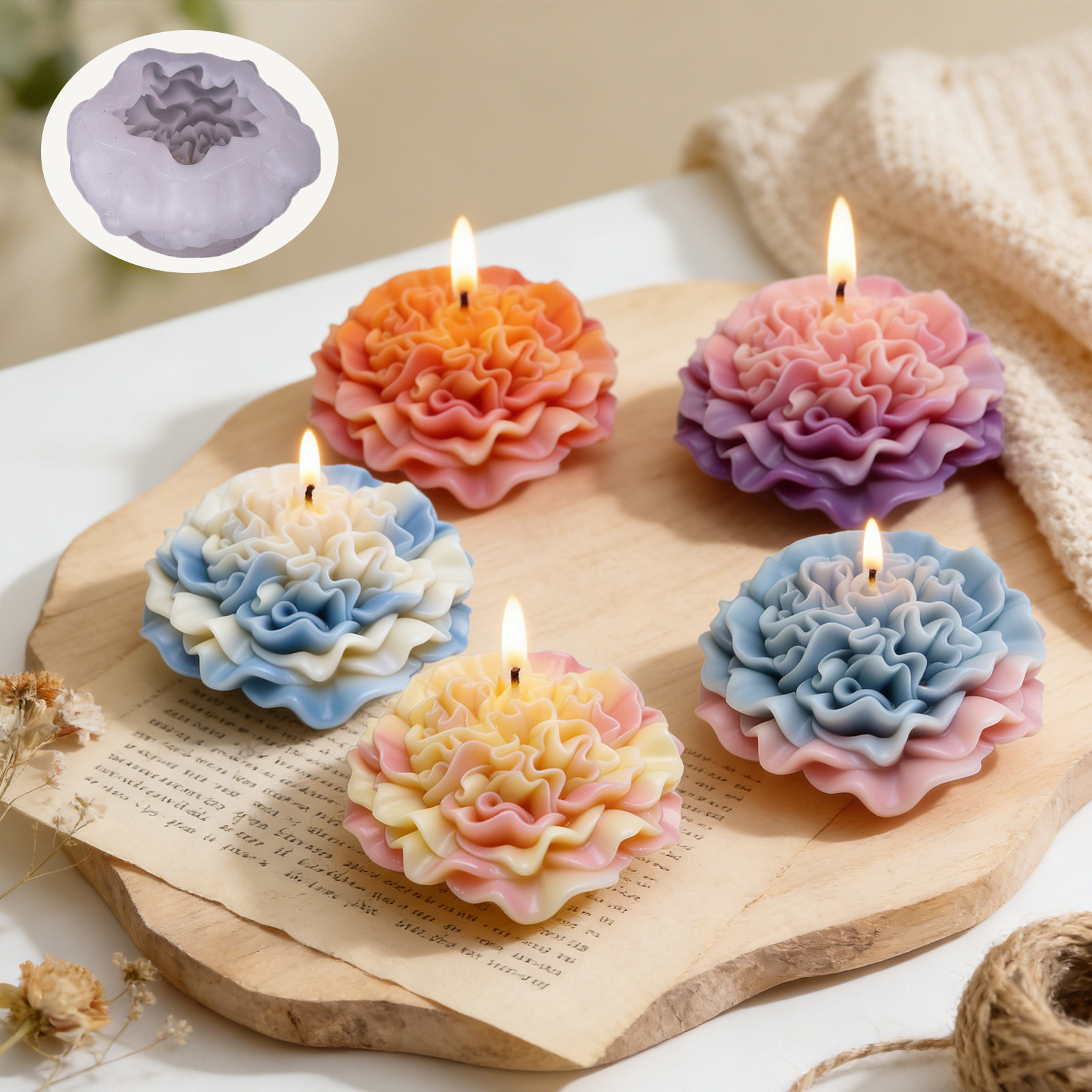 Home Improvement Shop - Handmade Soap Mold Silicone Scented Candle