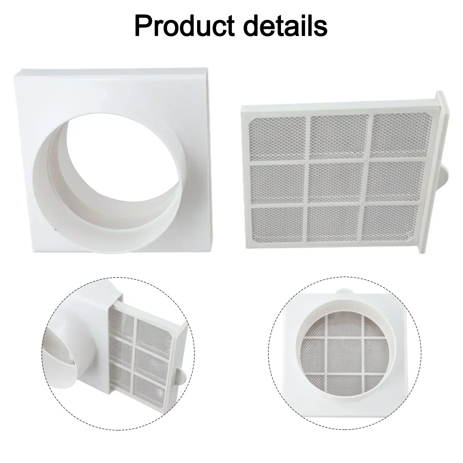 Home Improvement Materials - Duct Air Filter Ventilation For PVC
