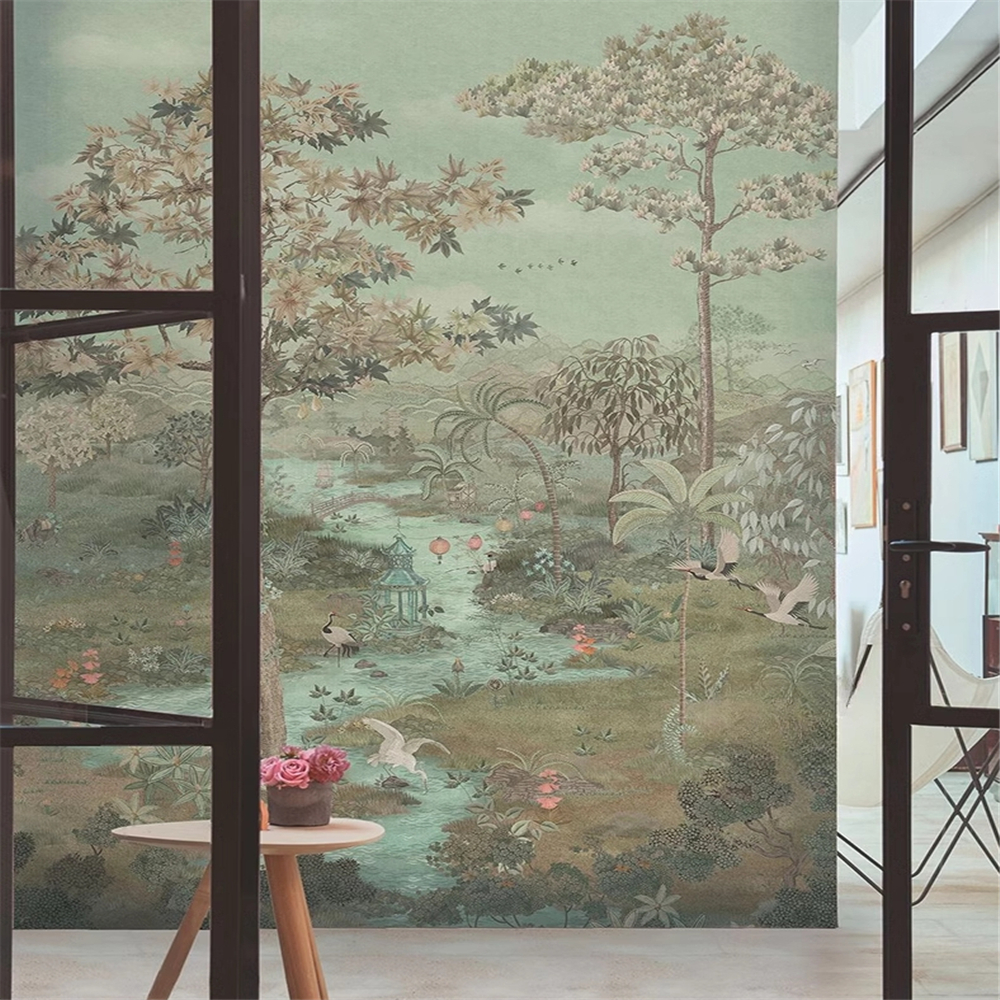 custom Photo Mural  Green Land - Home Improvement Materials review and price