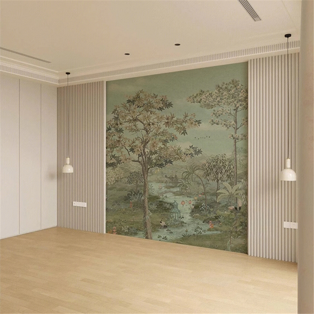 custom Photo Mural  Green Land - Home Improvement Materials review and price