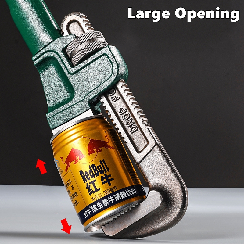 Heavy Duty Carbon Steel Straig - Pipe Wrench Adjustable review and price