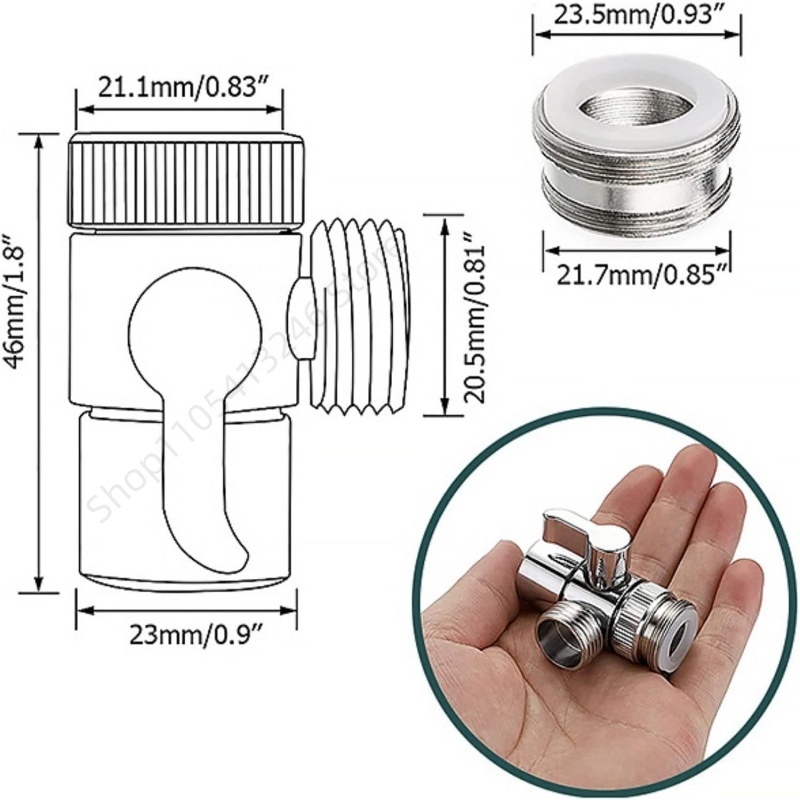 Zinc Alloy 3 Way Tee Connector - Home Improvement Materials review and price