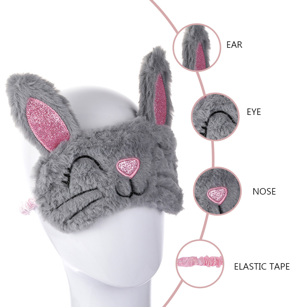 2Pcs Sleep Eye Mask Rabbit Des - Home Improvement Man review and price