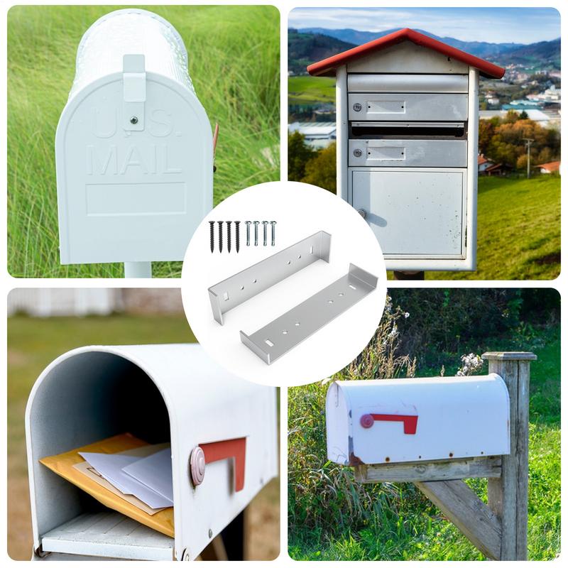 Mailbox Post Kit 2 Pieces Alum - Home Improvement Usa review and price