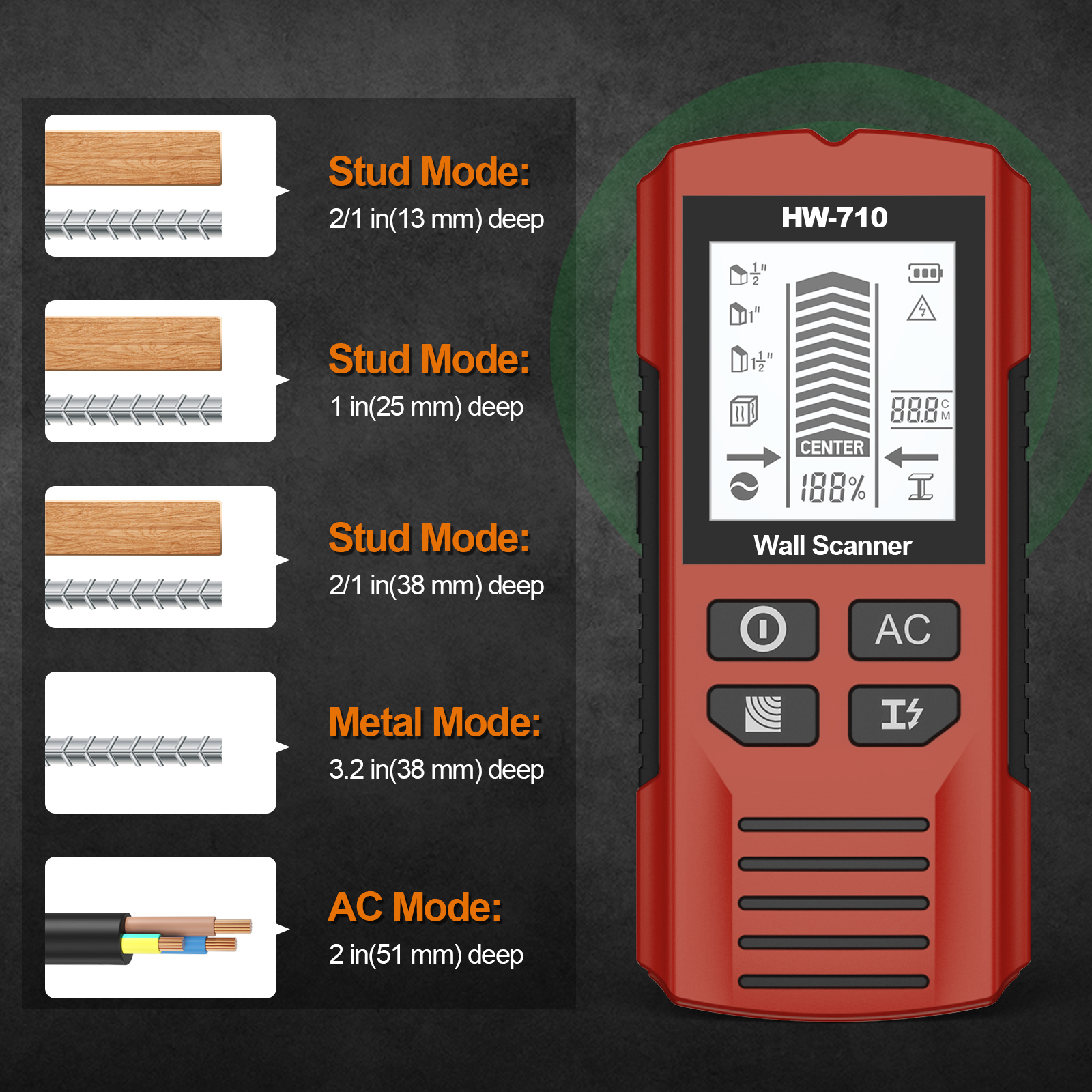HW-710 Handheld Metal Detector - Home Improvement Definition review and price