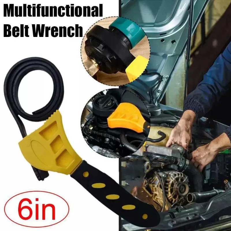 6 Inch Adjustable Rubber Strap - Pipe Wrench Adjustable review and price