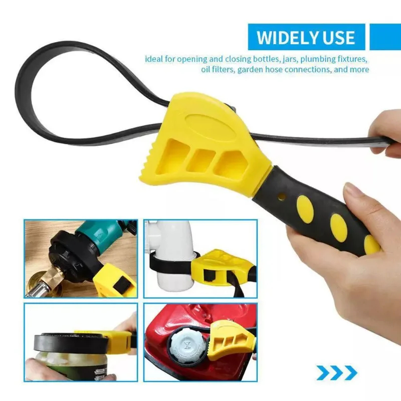 6 Inch Adjustable Rubber Strap - Pipe Wrench Adjustable review and price