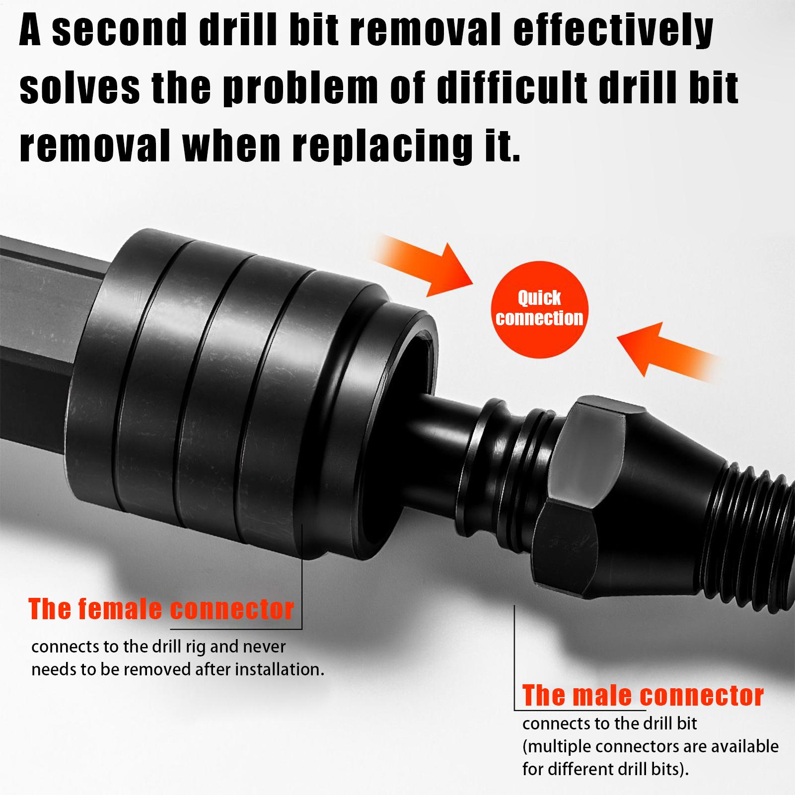Drill Bit Adapter 2 Pieces Mal - Home Improvement Industry review and price