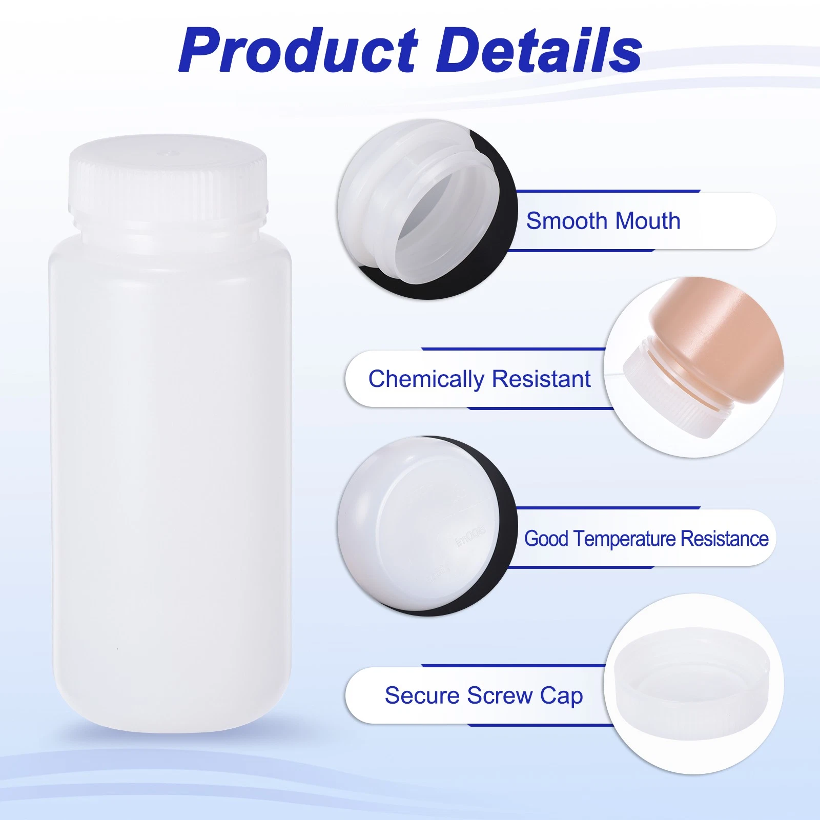 500ml Bottles Wide Mouth Wide  - Home Improvement Shop review and price