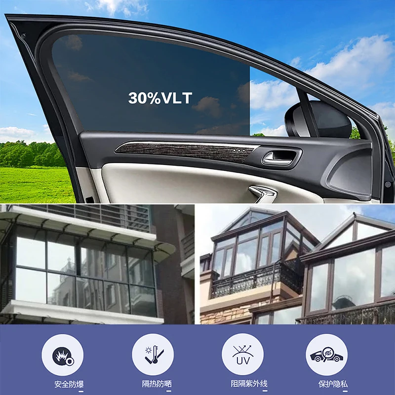 50cmx3m Car Window Privacy Tin - Window Insulation Film review and price