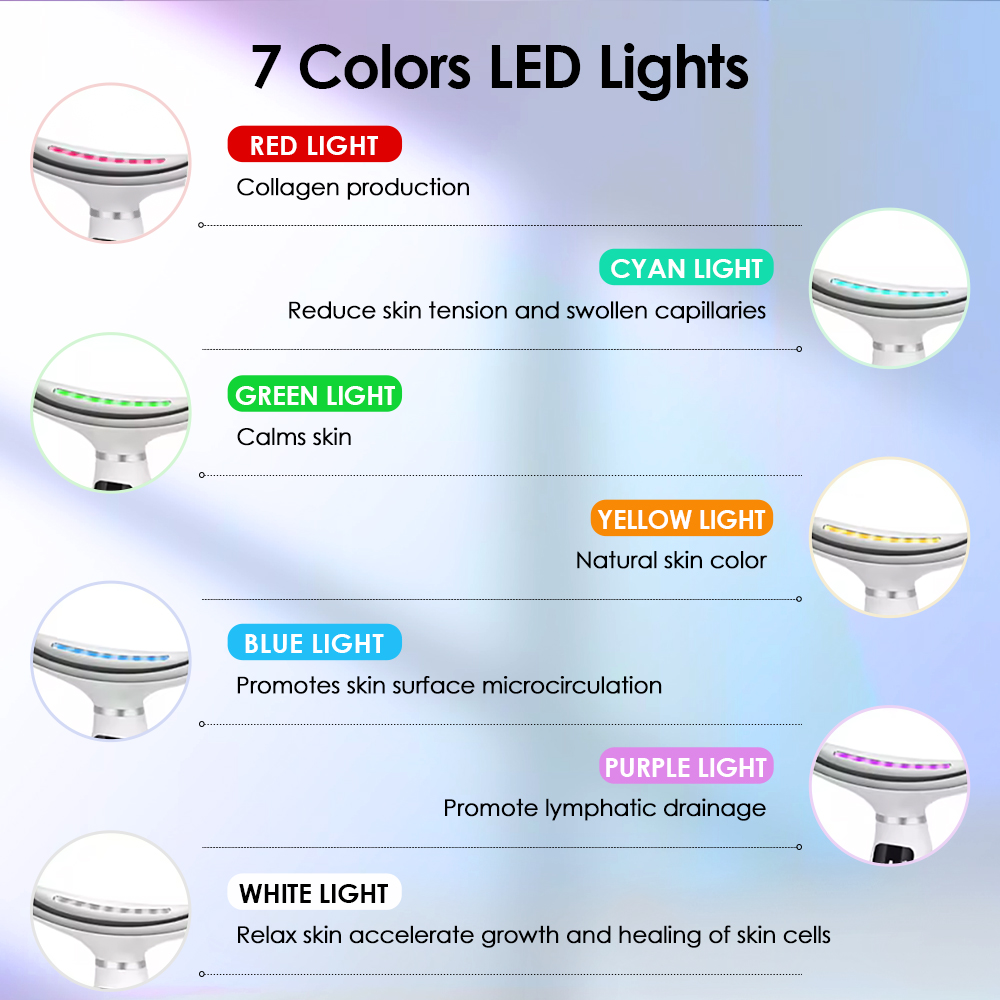 7 Colors LED Lights Face Neck  - Home Improvement Usa review and price
