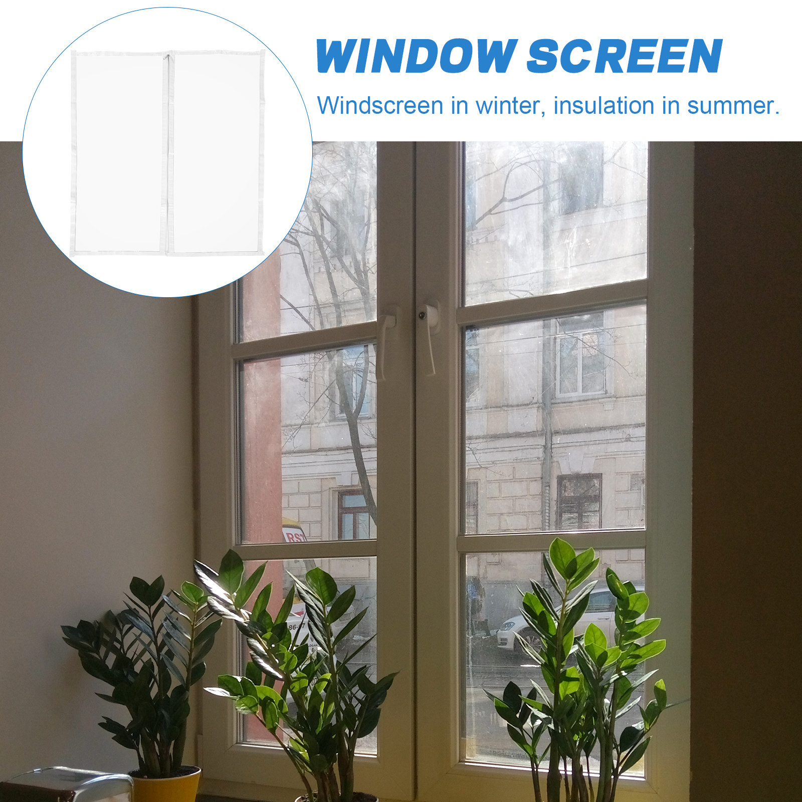 Heavy Duty Winter Window Insul - Window Insulation Film review and price