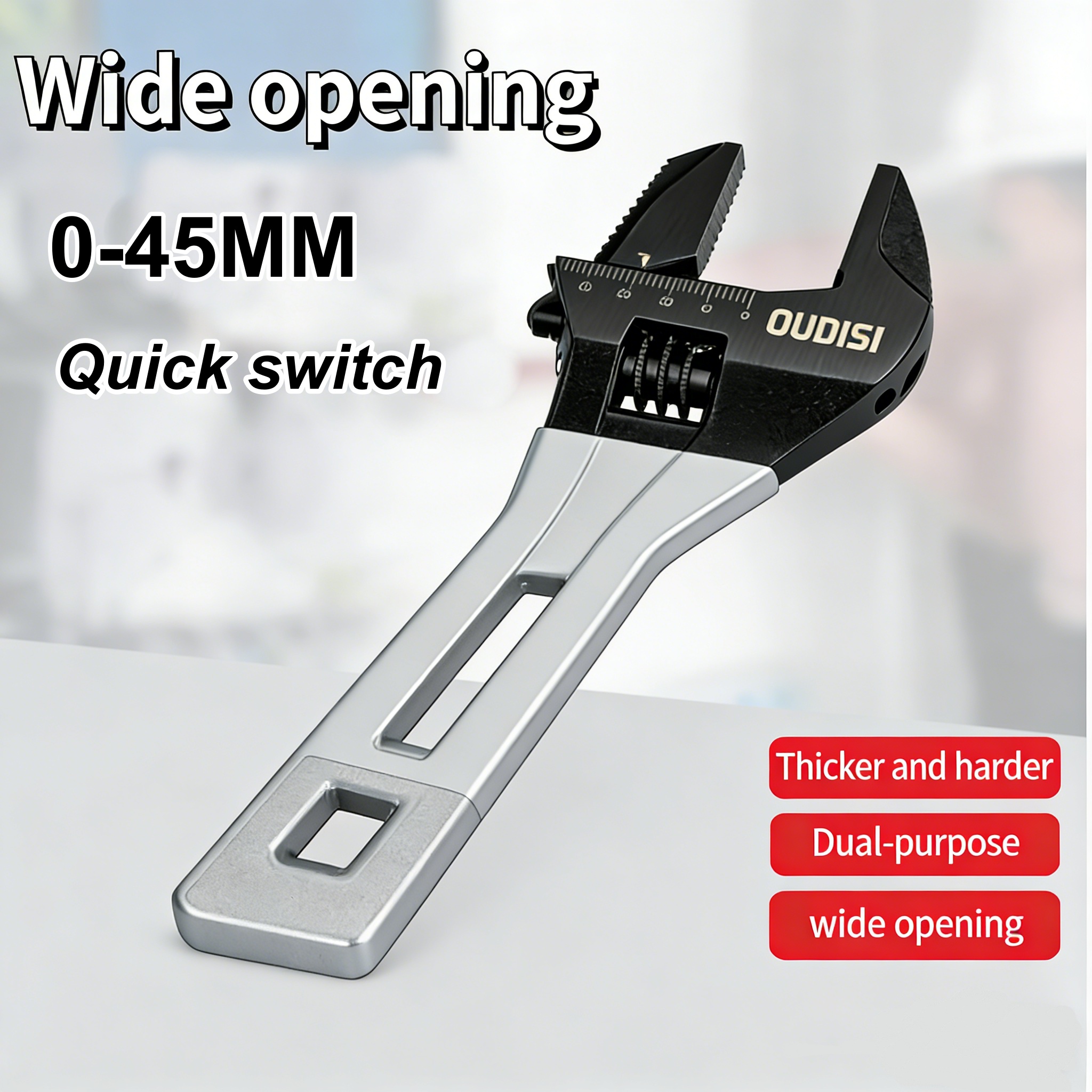 Adjustable Large Open Steel Wr - Pipe Wrench Adjustable review and price