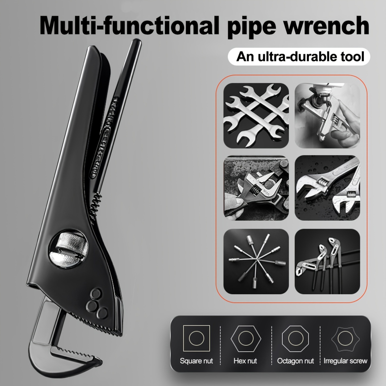 Multi-Function Adjustable Pipe - Pipe Wrench Adjustable review and price