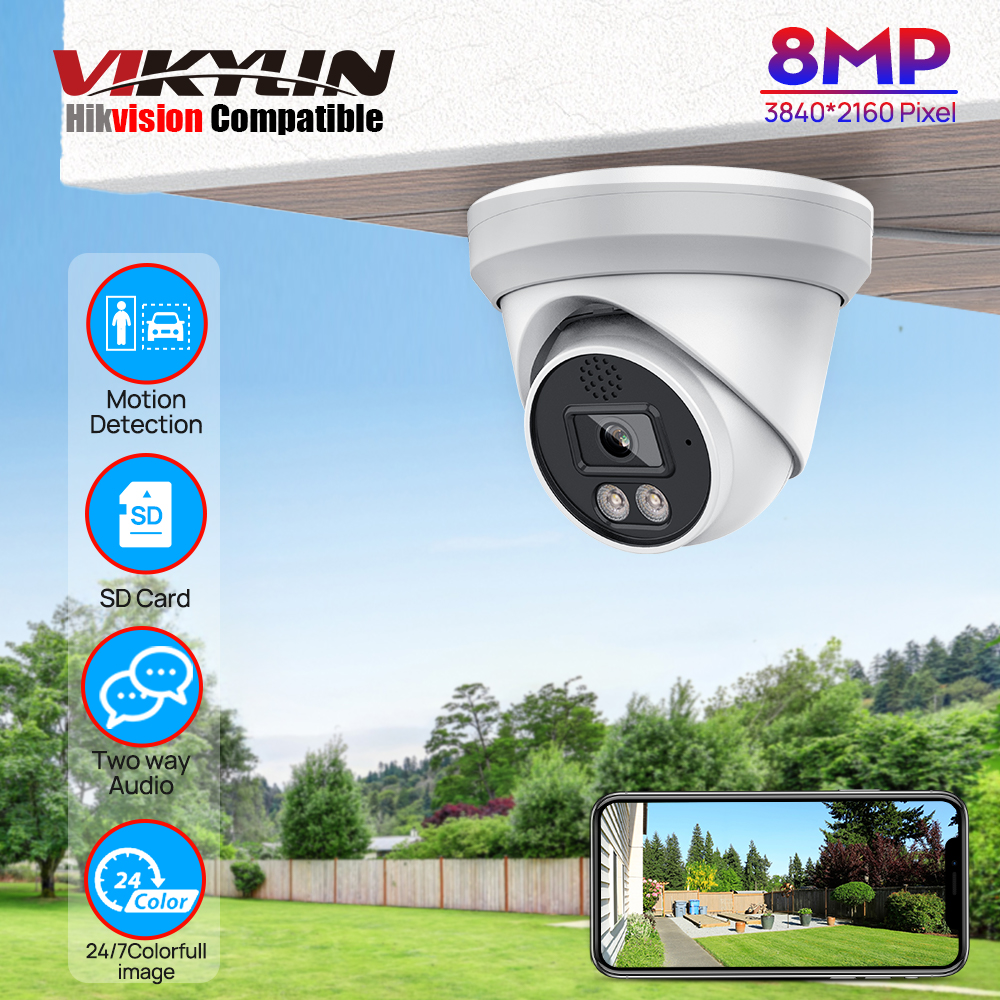 Vikylin 6/8MP 4K Full-Color Ni - Home Improvement Definition review and price