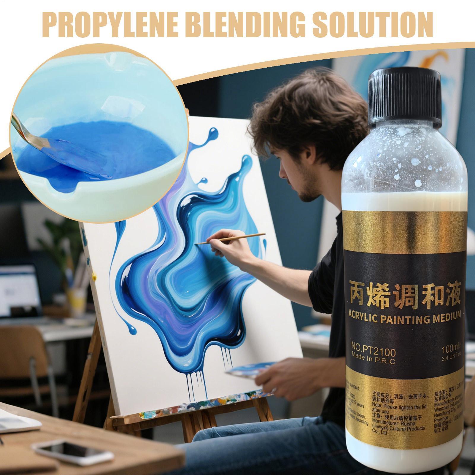 100ml Acrylic Fluid Medium Liq - Home Improvement Man review and price