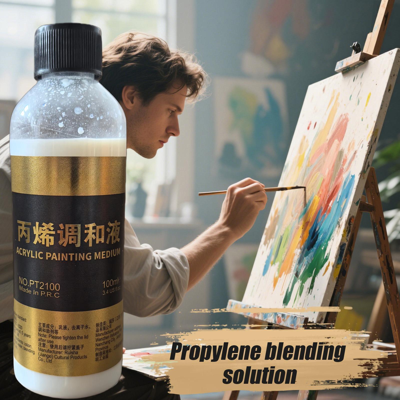 100ml Acrylic Fluid Medium Liq - Home Improvement Man review and price